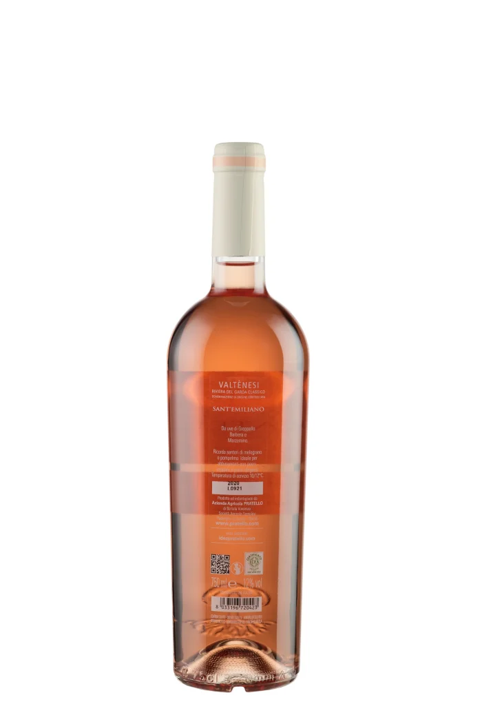 für dessen vollfruchtigen Sant’Emiliano Chiaretto Rosé nur die Trauben der bestgelegensten Groppello
